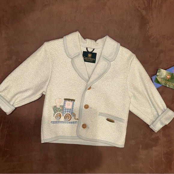 Giesswein - Wool/Cotton Jacket - Collectible - Vintage - Toddler Size 3 - Blue - Picture 8 of 8